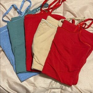 Sonoma Women's Tank Tops - Red, Blue, Green, Tan